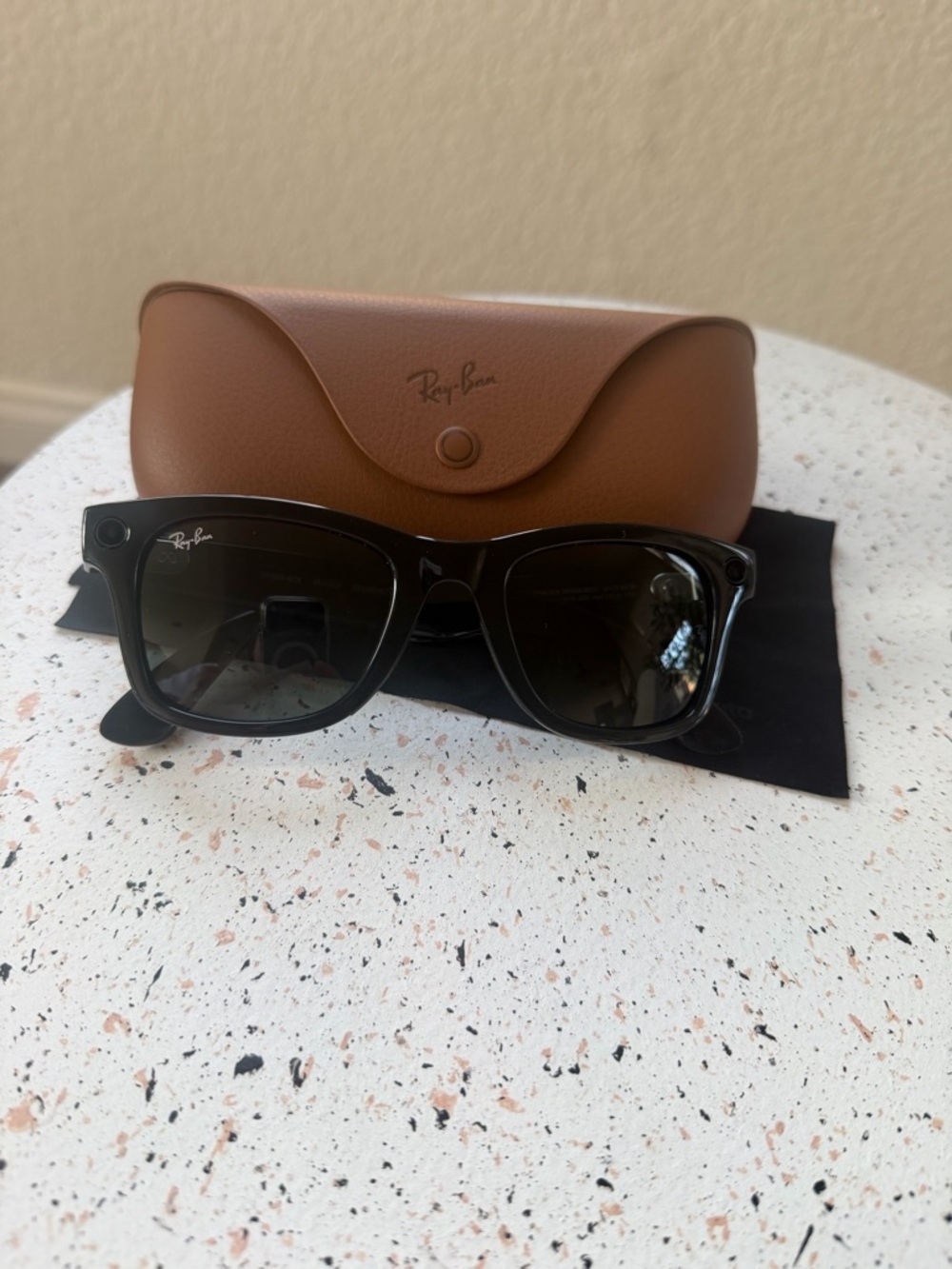 Ray-Ban Meta Black Wayfarer smart Sunglasses